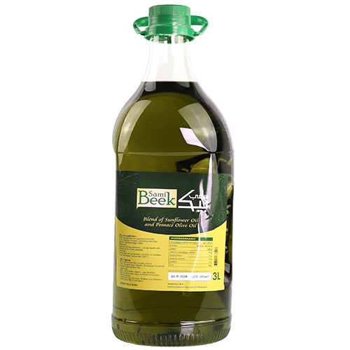 Beek Blend Sunflower and Pomace Olive Oil 3L | زيت عباد الشمس وزيت الزيتون سامي بيك بلند 3لتر