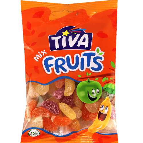 Tiva Mix Fruits Gummy Candy 80g