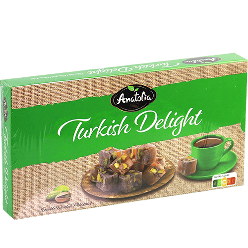 Turkse Delight met Pistache Anatolia 350g