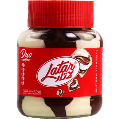 Latar Duo Vloeibare Chocolade Melk & Cacao 350g