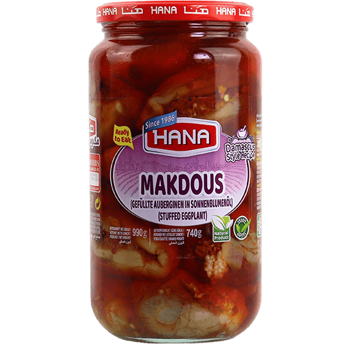 Makdous Gevulde Aubergine Hana 990g