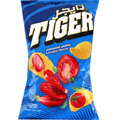 Tiger Chips Tomaat Smaak 90g