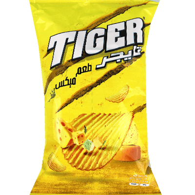 Tiger Chips Mix Kaas Smaak 90g