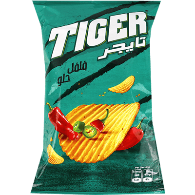 Tiger Chips Sweet Chili Smaak 90g
