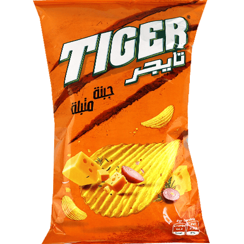 Tiger Gekruide Kaas Chips 90g