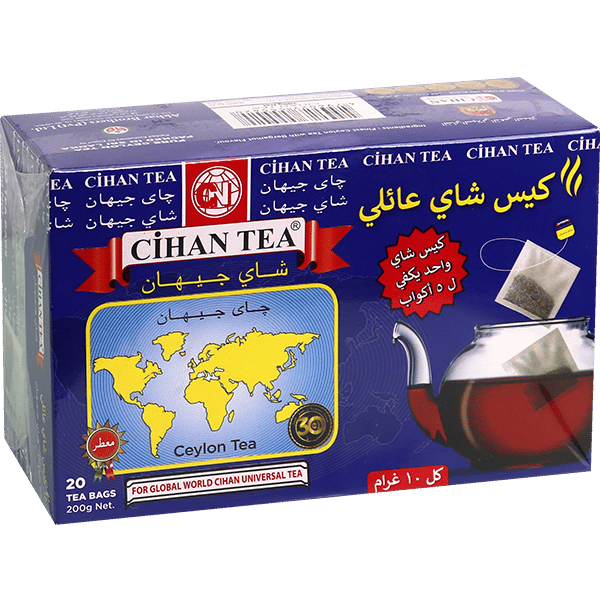 Cihan Thee Familie Theezakjes Earl Grey 20x10g