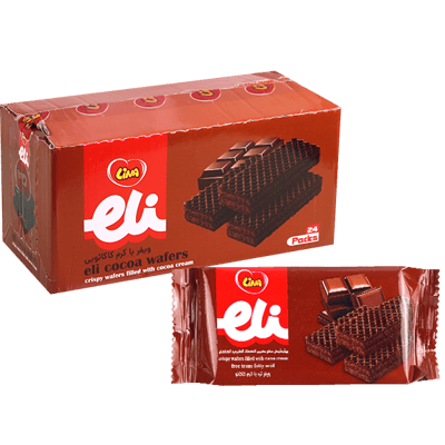 Lina Eli Cacao Wafels 24 Stuks