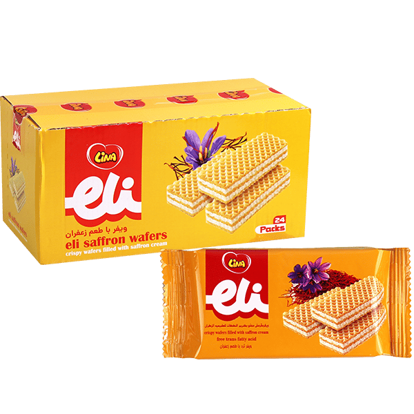 Lina Eli Saffraan Wafels 24 Stuks