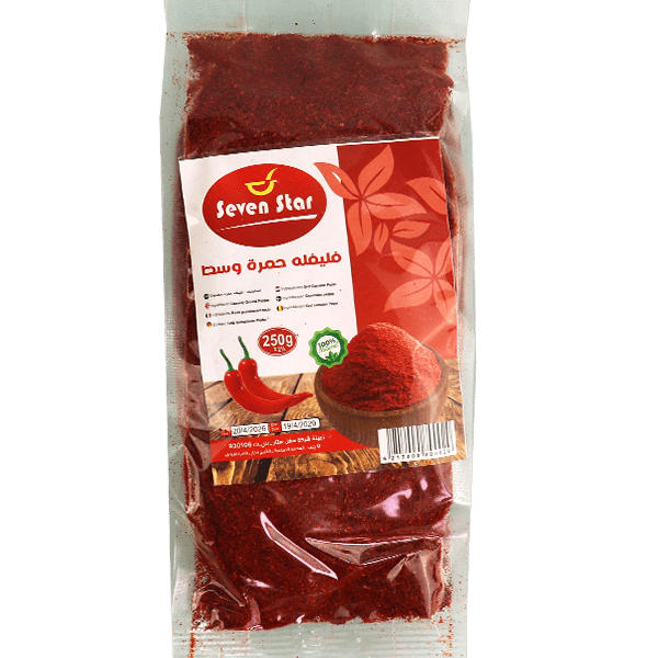 Rode Peper Middel Seven Star 250g