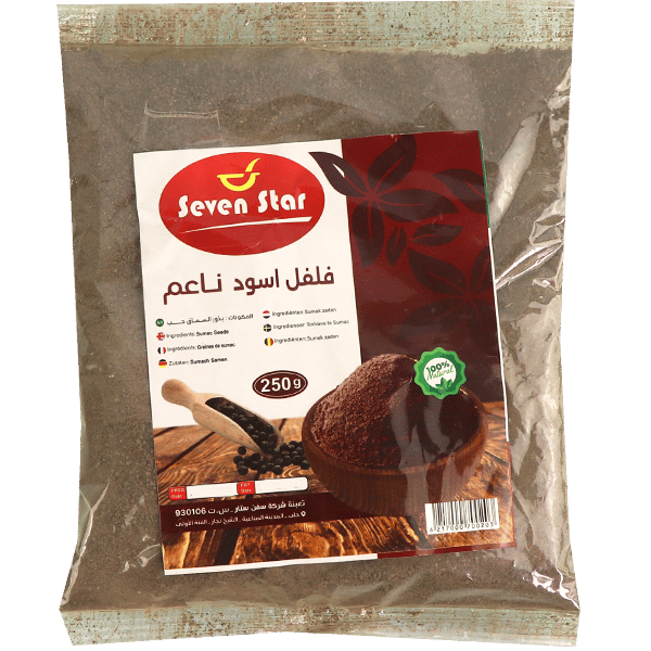 Gemalen Zwarte Peper Seven Star 250g