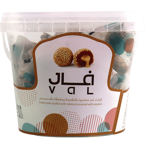 Dadelballetjes met Tahin en Sesam Val 500g