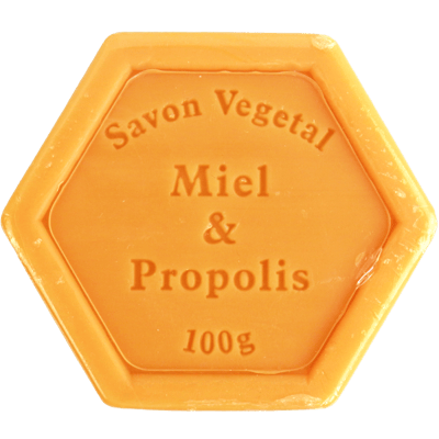 Plantaardige Zeep met Honing en Propolis 100g
