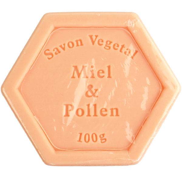 Plantaardige Zeep met Honing en Pollen 100g