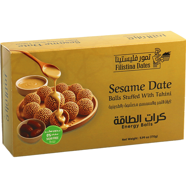 Sesam Dadelballetjes met Tahini Filistina 170g
