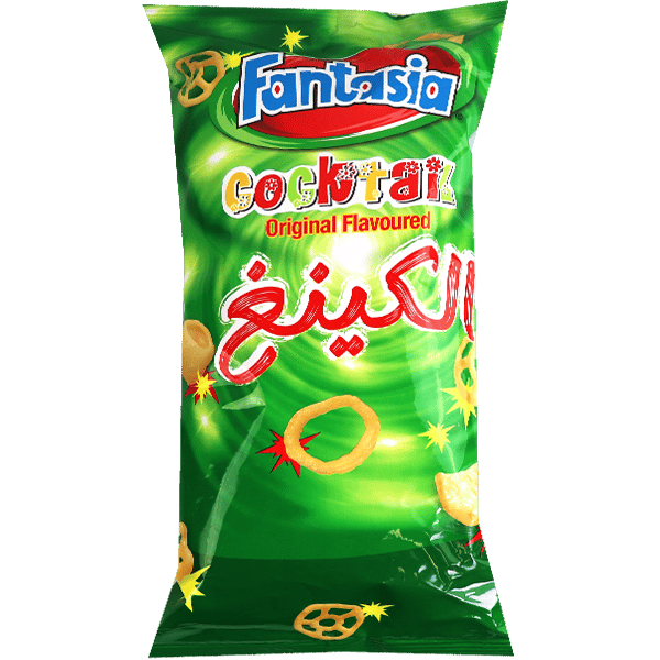 Cocktail Snacks Original Flavour Al King Fantasia 80g | سناك شيبس كوكتيل الكينغ بالطعم الاصلي فانتازيا 80غ