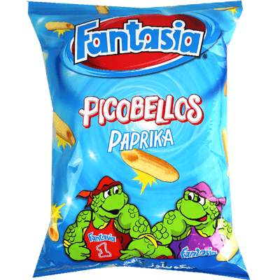 Picobellos Paprika Potato Snacks Fantasia 80g | سناك شيبس بيكوبيلوس بالبابريكا فانتازيا 80غ