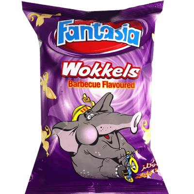 Wokkels Barbecue Potato Snacks Fantasia 80g | سناك ووكلز بنكهة الباربكيو فانتازيا 80غ