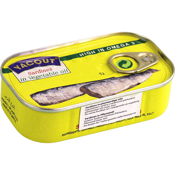 Sardientjes Pittig Yacout 125g