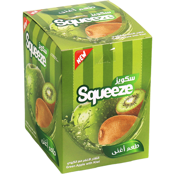 Limonadepoeder Groene Appel Kiwi Squeeze 12 Zakjes