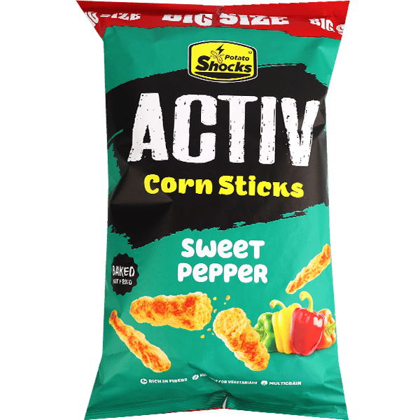 Maissticks Paprika Activ Shocks 70g