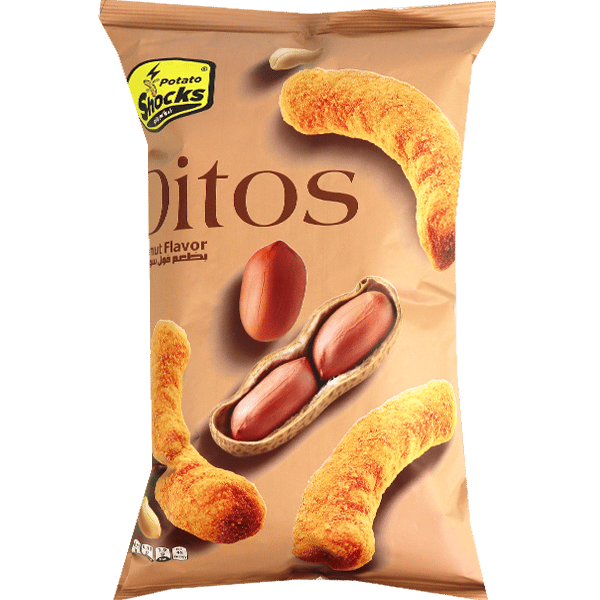 Maissnack Pindasmaak Ditos Shocks 70g