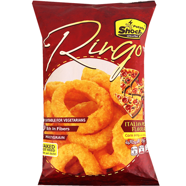 Maisringen Italiaanse Pizza Ringo Shocks 70g