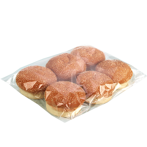 Grote Hamburgerbroodjes met Sesam 6 Stuks